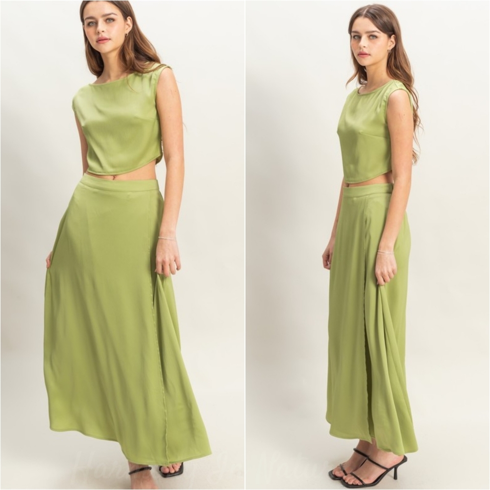 Dream In Matcha Maxi Set - Picture 2 of 10